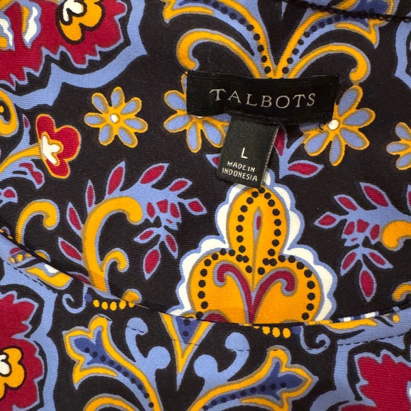 Talbots Multicolor Pattern Dress - Picture 6 of 6